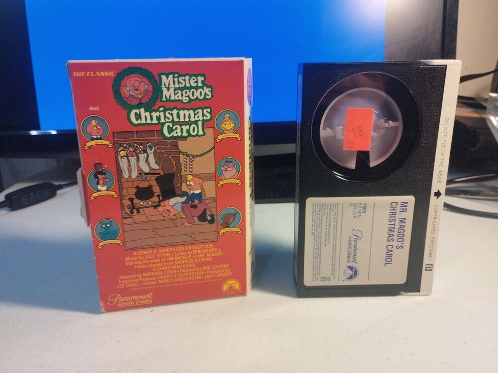 Mister Magoo's Christmas Carol (Betamax, 1962)